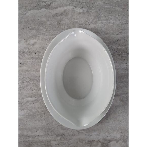 Noritake Gravy Boat Snowville With Attached‎ Under Plate - Picture 3 of 8